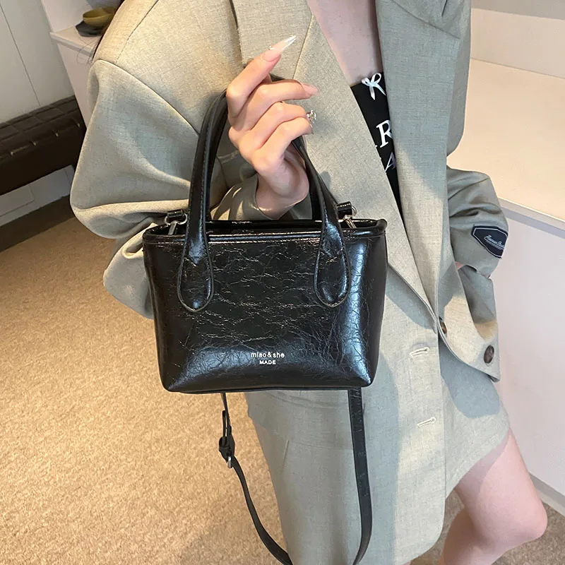 Design Small Shoulder Bags For Women 2024 New Fashion Trend Designer Silver Crossbody Bag Females Lady Handbags And Purses