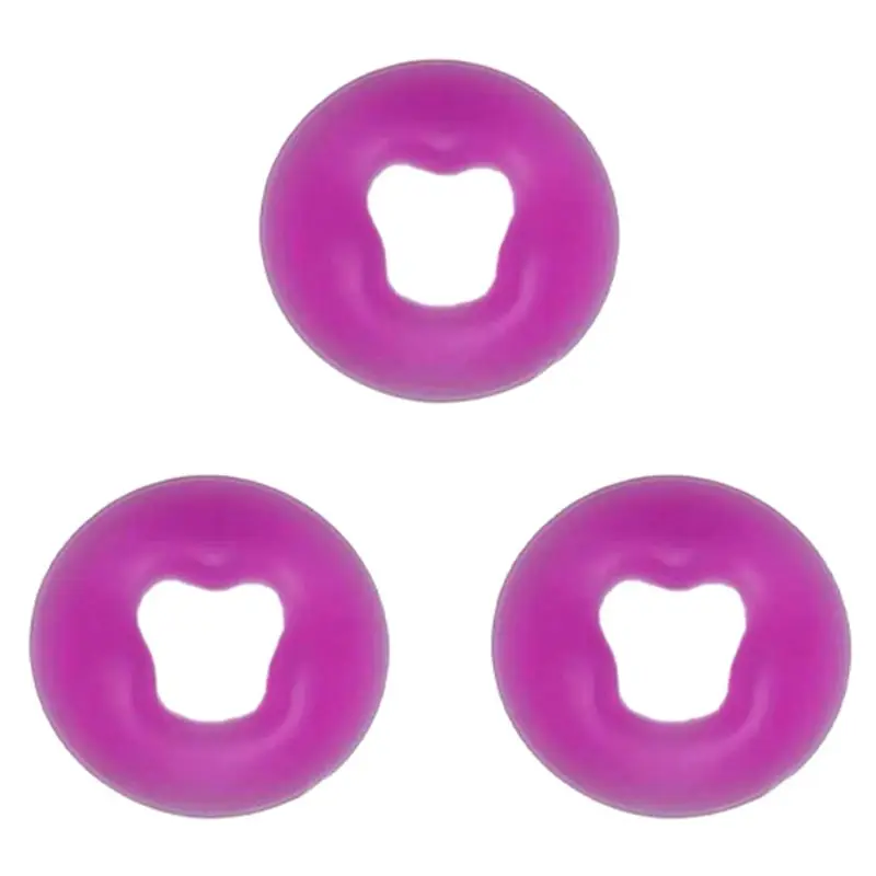 

ABUH-3X Soft Salon SPA Massage Pillow Silicone Face Relax Cradle Cushion Beauty Pillow Purple