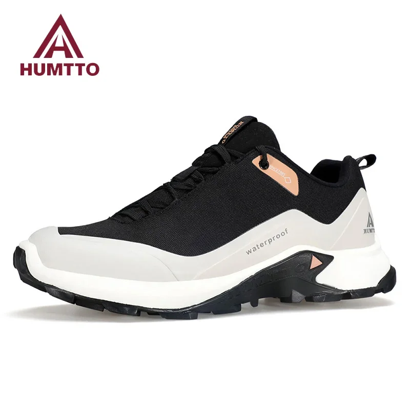 HUMTTO antypoślizgowe buty męskie Outdoor Trail Running męskie buty sportowe zimowe bezpieczeństwo trampki trekkingowe oddychające buty turystyczne