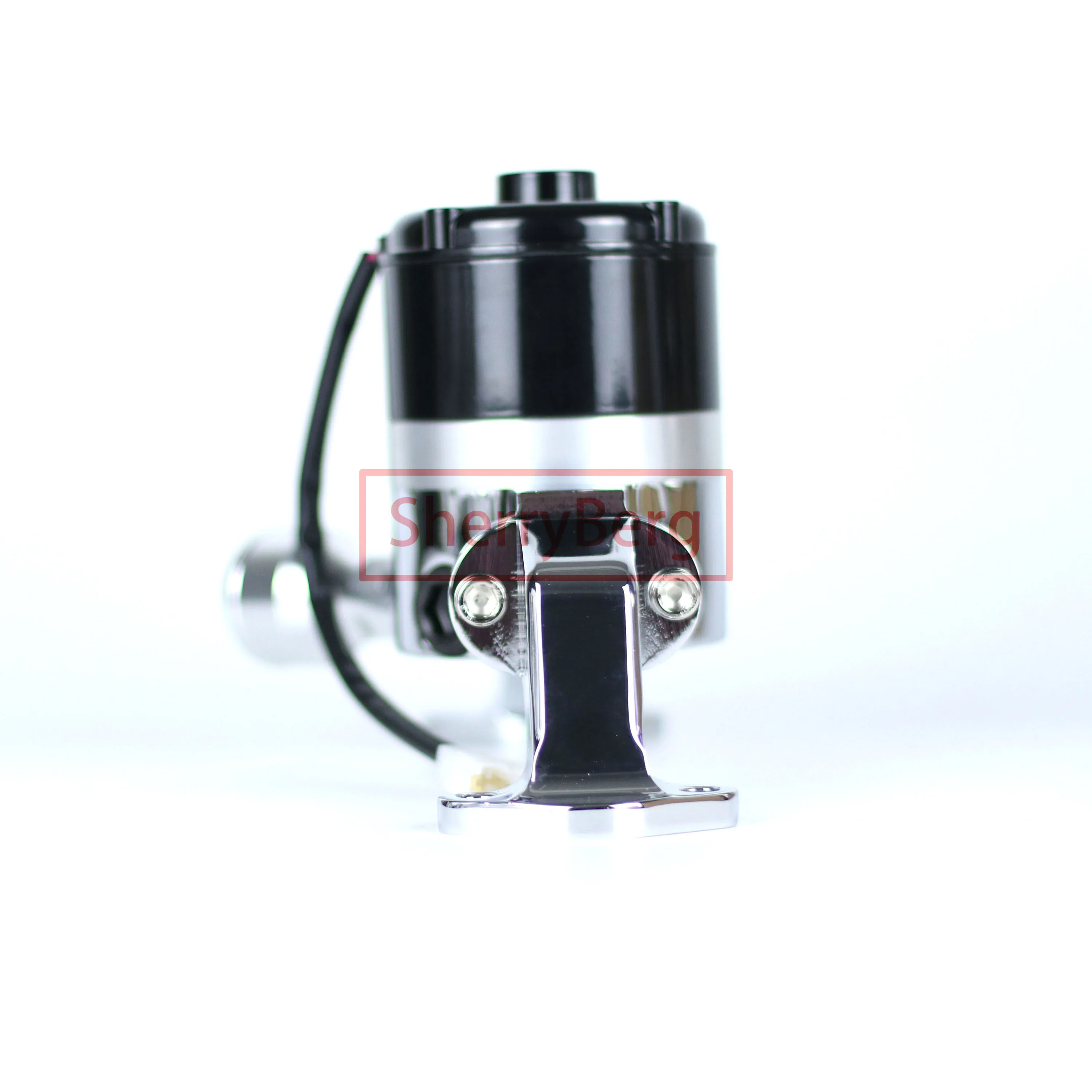 SherryBerg New Racing Engines Electrical Electric BLACK COLOR  FOR BBC Big Block Chevy Aluminum Electric Water Pump Polished