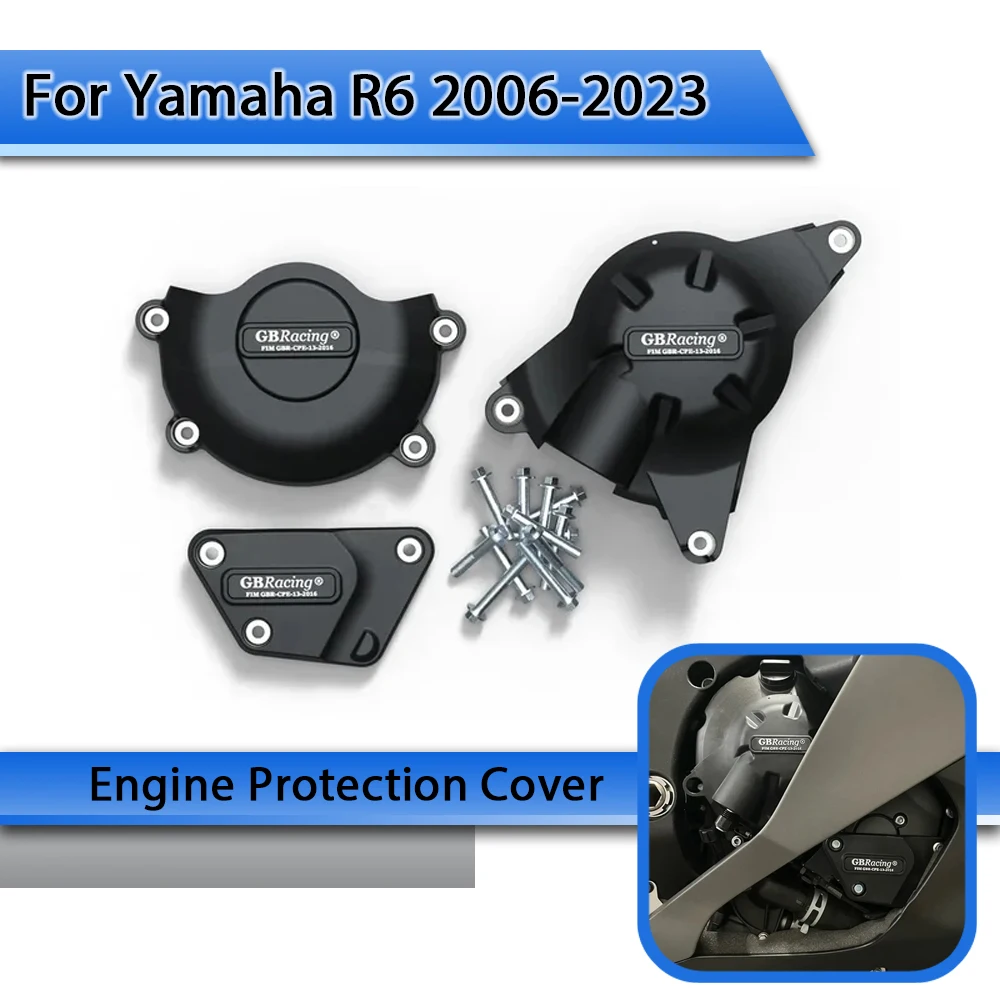 

For Yamaha YZF R6 2006-2023 Engine Protection Cover Racing Professional Engine Protection Cover