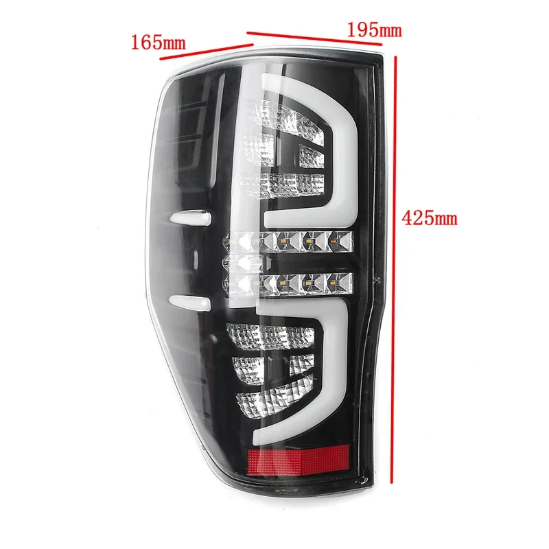 Led Tail Lights Lamps Taillight Fit For Ranger Raptor T6 T7 T8 Txl Mk1 Mk2 2012-2019 Rear Lamp Brake Reversing Running Fog Light