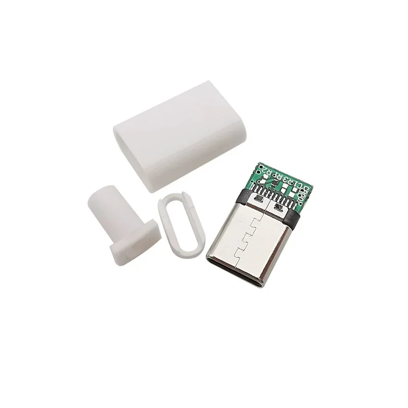 5Pcs Type-C USB 3.1 Male Plug Welding Connector Type C Plug Jack Tail Charging Interface DIY Data Line Accessories