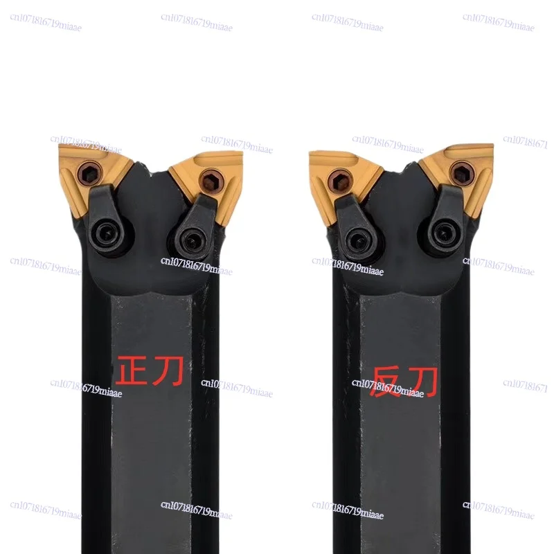 

Double Head Numerical Control Inner Hole Turning Tool S32R-MW08R Outer Circle Inner Hole Peach Diamond Numerical Control Double