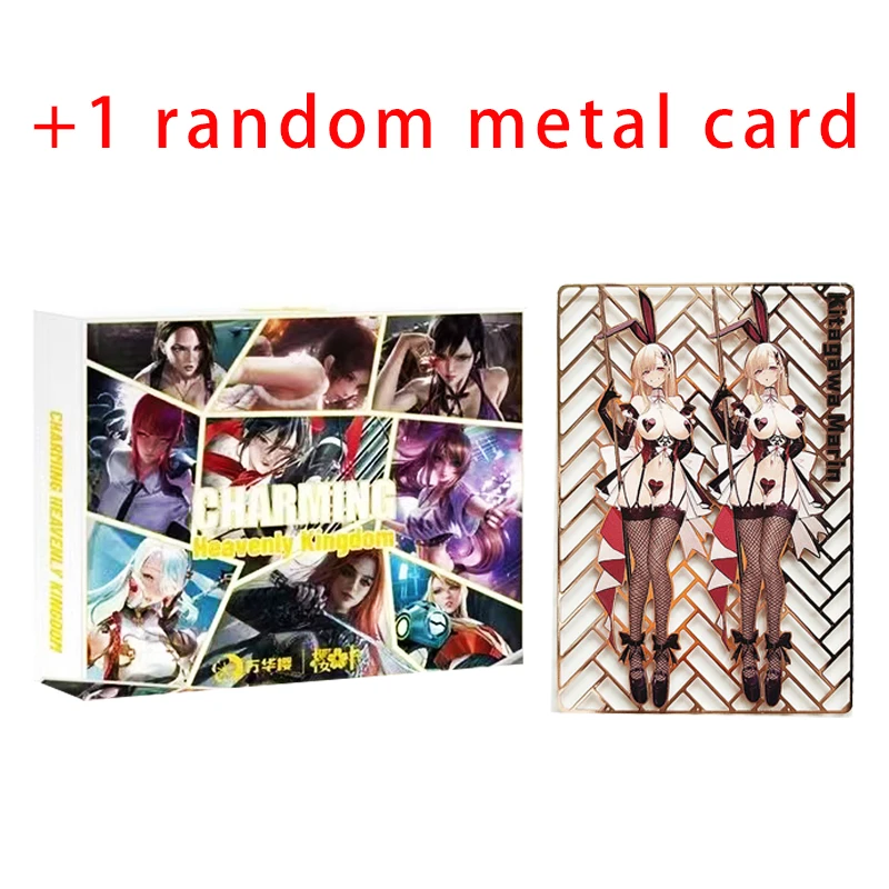 Goddess Story Collection Card Booster Box Metal Anime Games Girl Party Swimsuit Bikini  Doujin Toys And Hobbies Gift