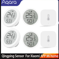Aqara Mijia Qingping Temperature Humidity Sensor Smart Air Pressure Environment Control Zigbee Smart Home For Xiaomi APP Mi home