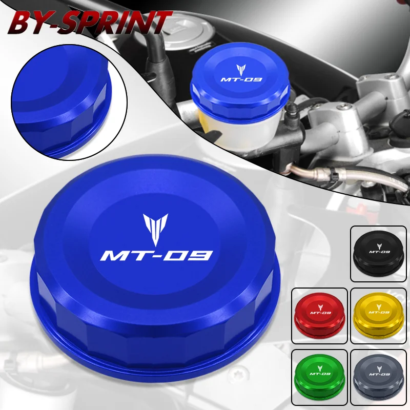 Motorcycle Accessories For MT09 MT 09 MT-09 SP 2020-2021 2022 2023 CNC Aluminum Front Brake Fluid Reservoir Cover Cap