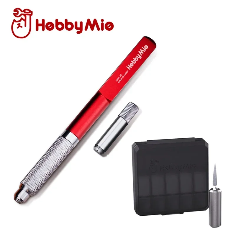 HOBBY MIO HMK-07/HMK-08 manico per coltello trilaterale in acciaio al tungsteno supporto per raschietto linea Scriber maniglia Hobby Craft Model