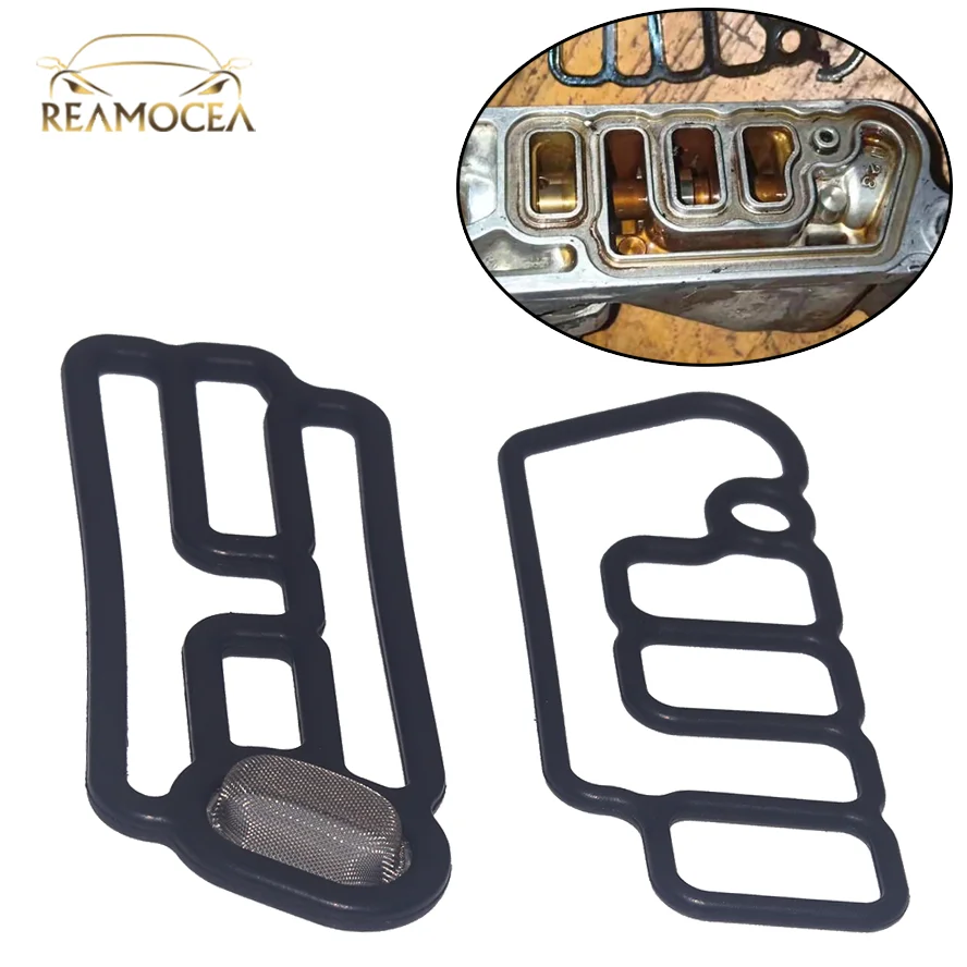 Reamocea 15815-R70-A01 15845-R70-A01 Cylinder Head Solenoid Gasket VTEC Gaskets For HONDA ACCORD PILOT 3.5L ODYSSEY ACURA RDX