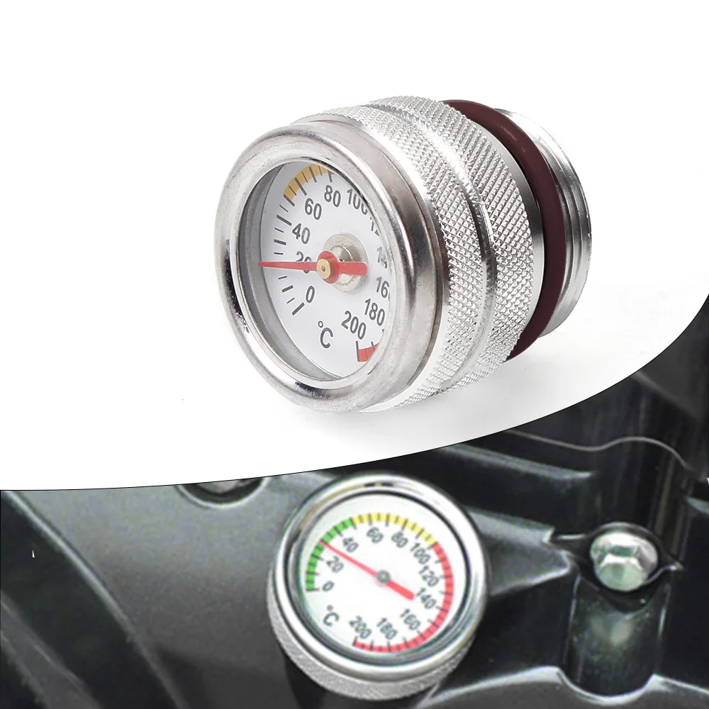 M30x1.5 Motorcycle Engine Oil Temperature Gauge Suitable for 1987-1998 Kawasaki 650 Oil Gauge Instrument