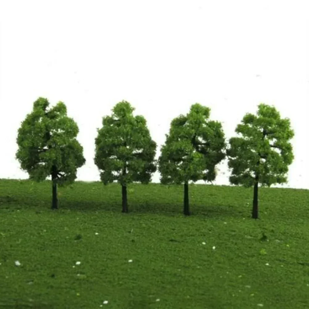Accessories Durable Model Tree 1:100 Plastic Sand Table Model Highly Simulated Micro Landscape Model Train 20 Pcs