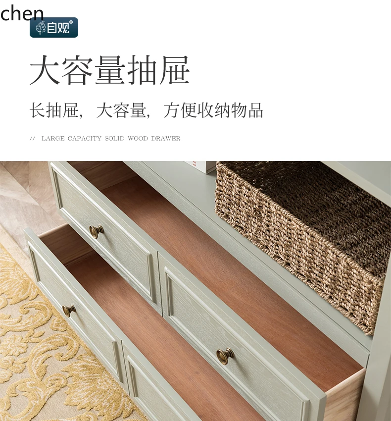 HXL Solid Wood Combination Display Cabinet with Glass Doors, Figurine Storage High Cabinet with Doors, Floor-standing