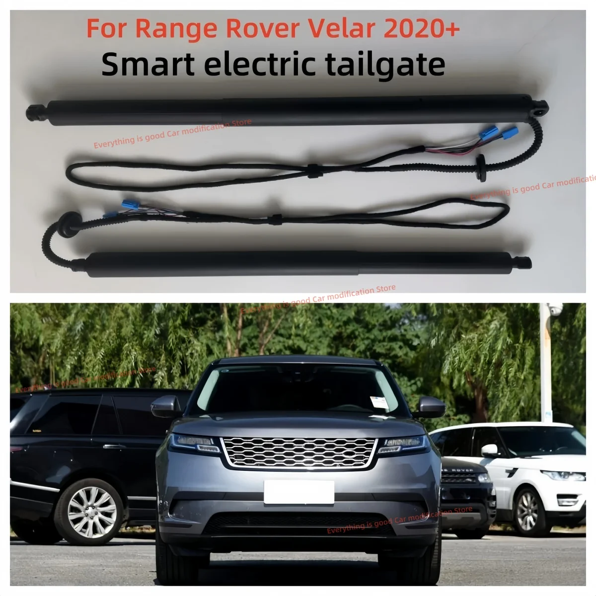 For Range Rover Velar 2018+Electric Tailgate lift Car Trunk Lifter double lever Automotive supplies electric suction rear trunk