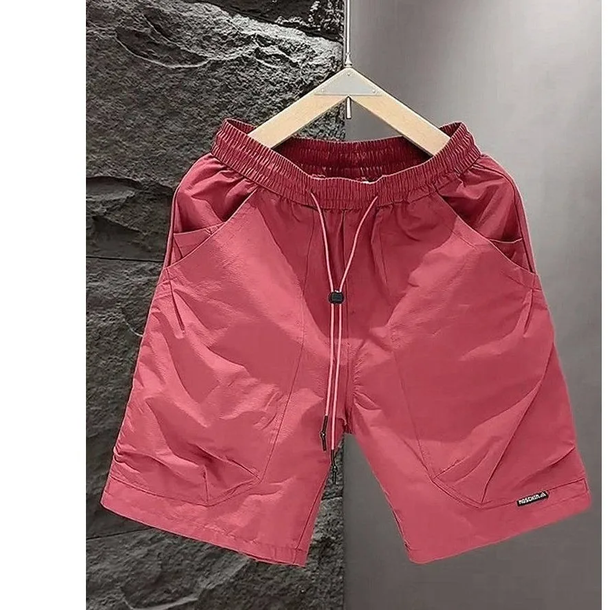 

Bla Five-Quarter Men's orts Summer 2026 Large Size 250 Pou Deep ket Design Trendy Youth Polyester Fiber Straight Leg