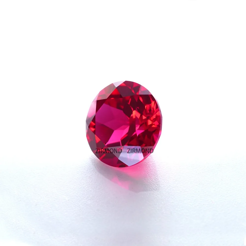 

AGL Certified Affordable Lad-Grown Ruby Pigeon Blood Color VVS Loose Gems Round Shape 3.5-16mm Selectable Certificate for Rings