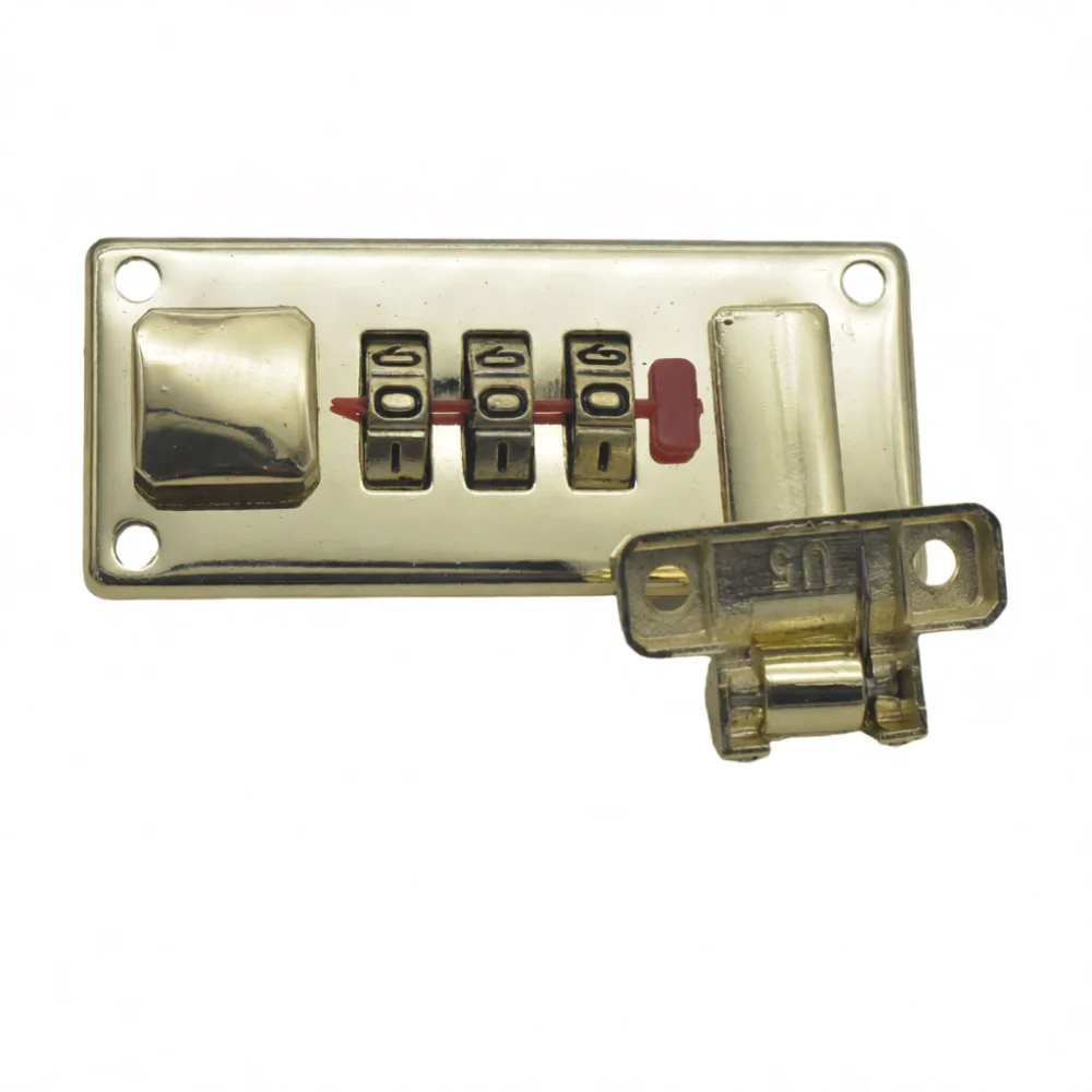 Professional Luggage Combination Catch For JiHang Tool Case Security Hardware Metal Anti Theft Latch Lock Key Access Fastener