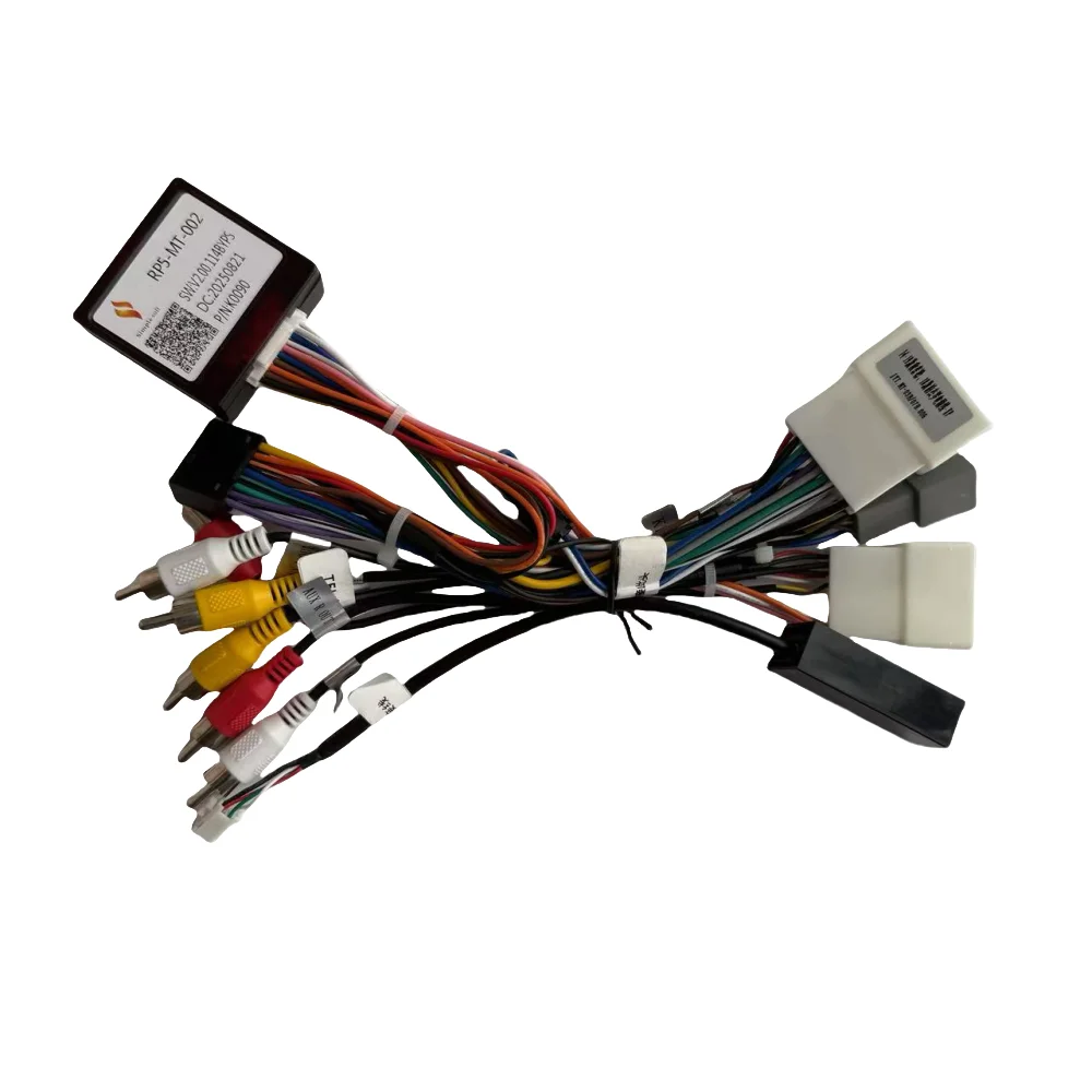 Canbus Box RP5-MT-002 For Mitsubishi ASX 2020 Support 360 Camera Android 2 Din GPS Radio Car 16 Pin Power Wiring Harness Adapter
