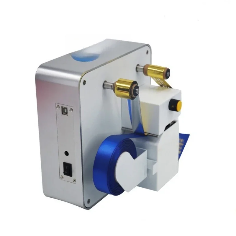 Printer, ribbon ironing machine, ironing ribbon printer