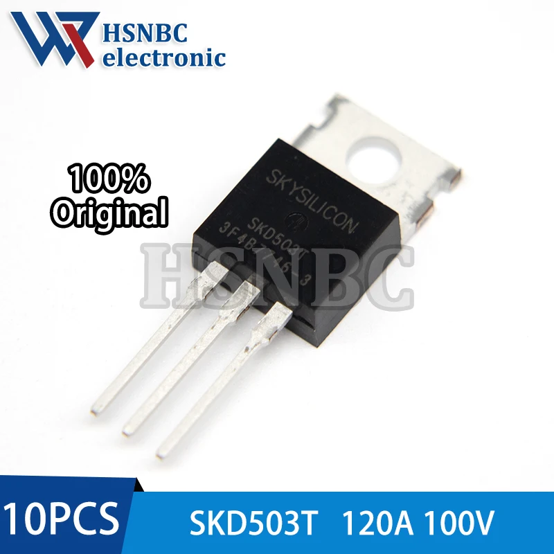 

10PCS SKD503T OR SKD500T OR SKD502T TO-220 120A 100V N-channel Power MOSFET Transistor 100% New Original