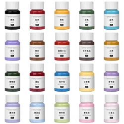 20 Different 30ml Gypsum Cement Coloring Pigment DIY Manual Graffiti Color Concentrate Concrete Cement Plaster Mold Dye