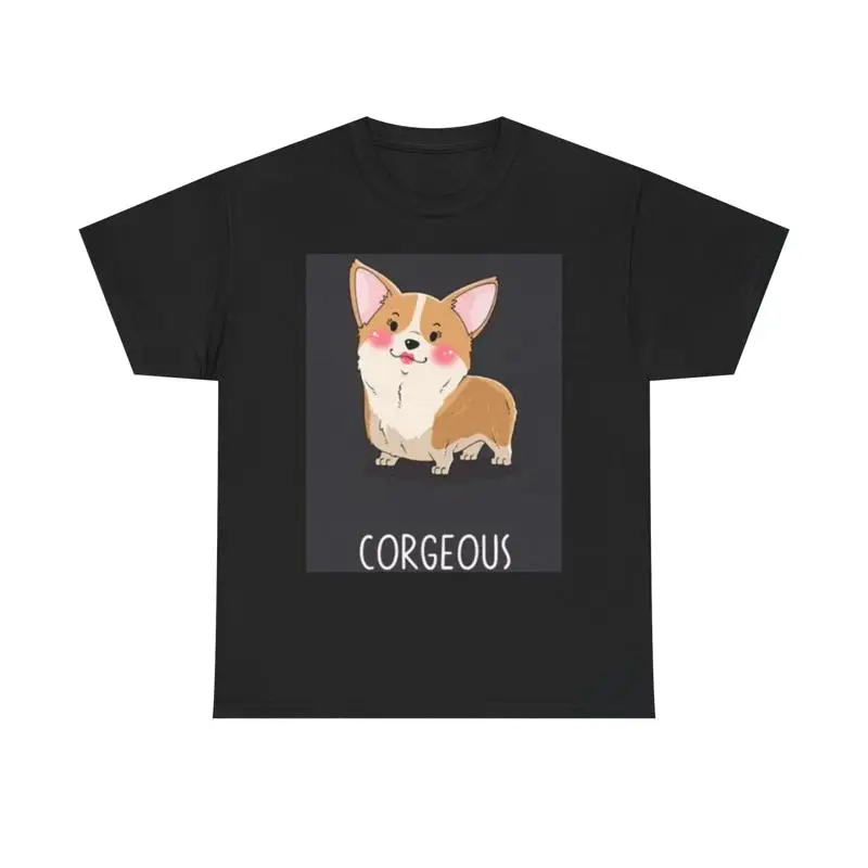 

Corgi Dog Funny T Shirt Heavy Cotton