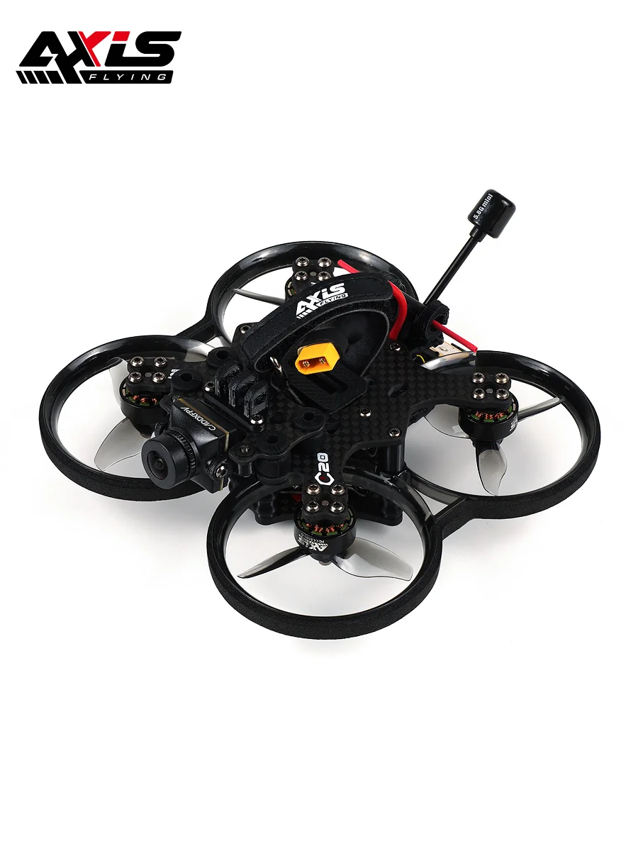 Axisflying 2024 2/3/5 Inch Mini Waterproof Programmable Drone With Camera & LED Lights Plastic Remote Control