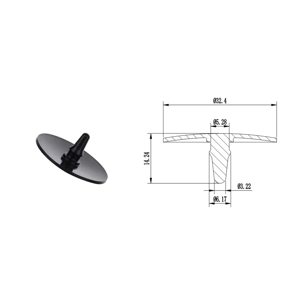 Top Quality EPDM Miniature Rubber Mini Umbrella Check Valve