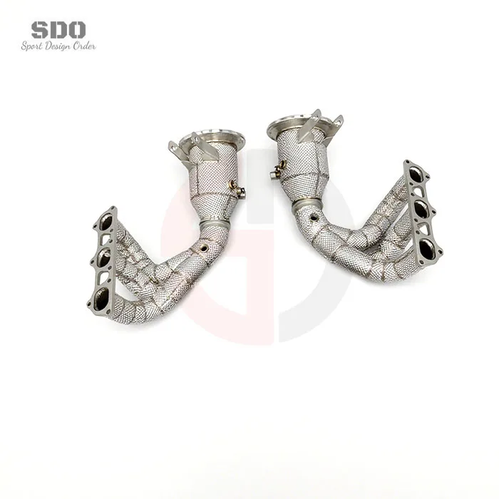 SDO Performance Exhaust Racing Manifolds 4.0L Stainless Steel Header for  911 992 GT3/GT3 RS Auto Tuning Parts