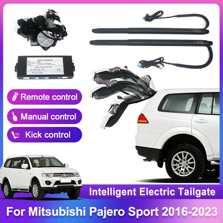 Auto Elektrische Achterklep Automatische Controle Kofferbak Drive Auto Achterdeur Power Kit Voor Mitsubishi Pajero Sport 2016-2023, elektrische Kofferbak