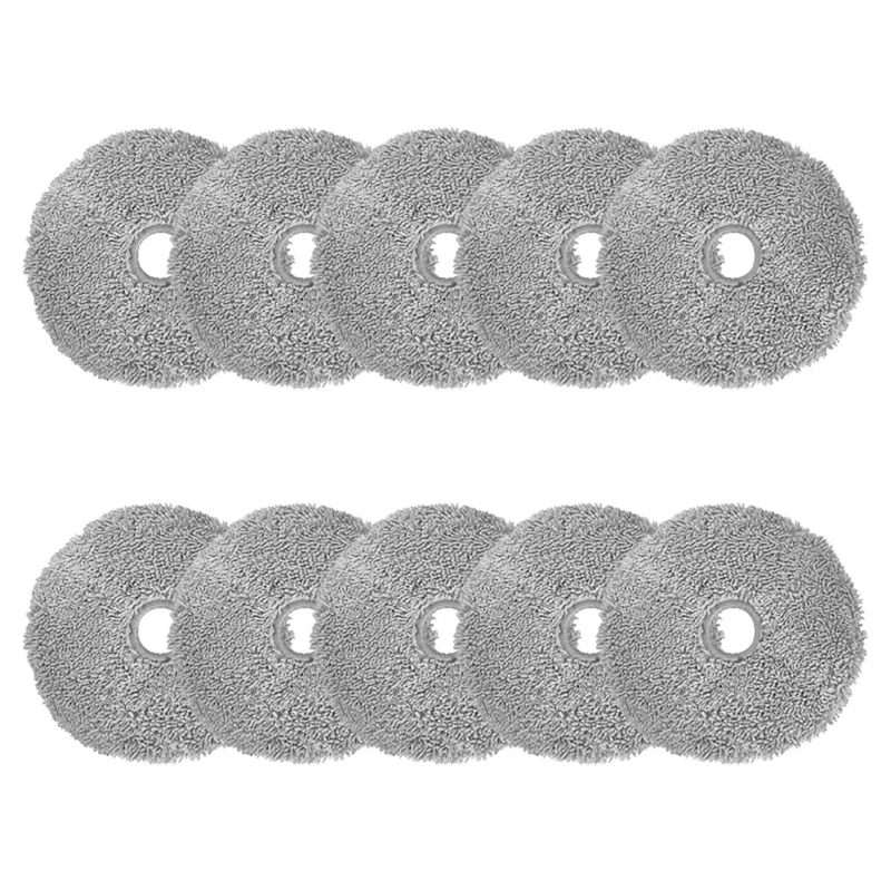 Lydsto W2 روبوت فراغ قطع الغيار ، ممسحة القماش ، ممسحة مستديرة استبدال أجزاء ، 10 قطعة