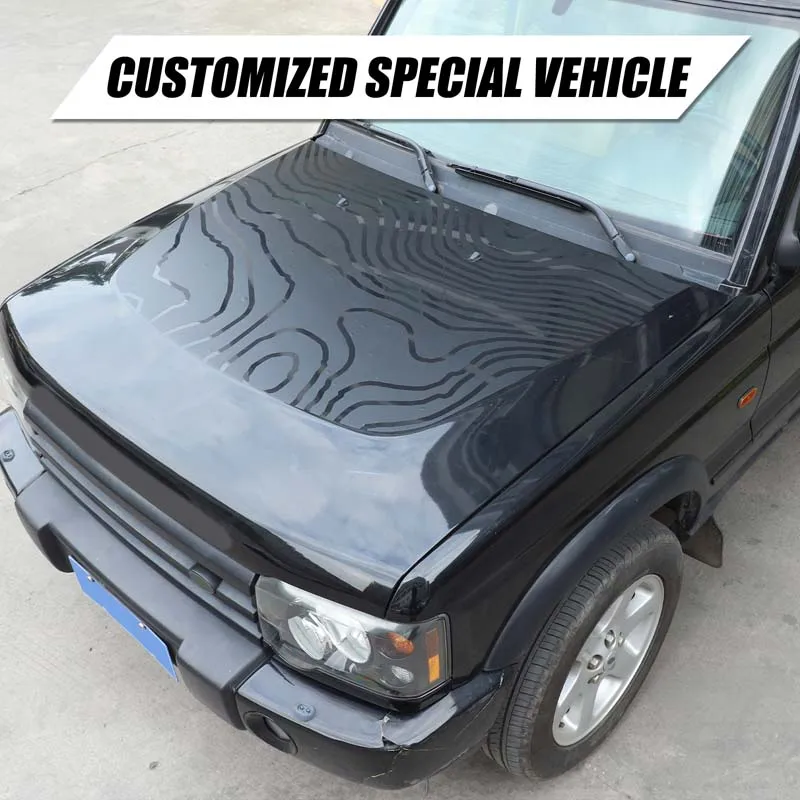 Zinky Naklejka winylowa na zderzak samochodowy do Land Rover Discovery 2 LR2 1998-2003 LR2 Czarny Akcesoria do modyfikacji zewnętrznej — zdjęcie 7