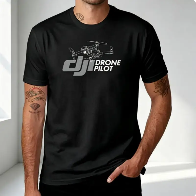 2026 Summer DJI Drone Pilot (Drone Operator) T-Shirt New Edition Anime Clothes Clothing Tee Top Streetwear Fashion Unisex