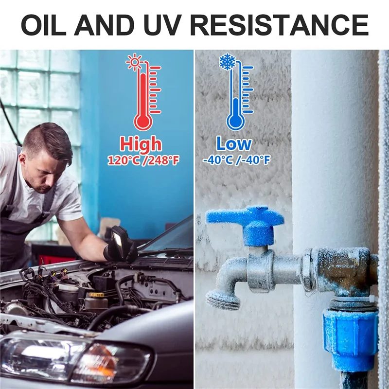 

ABJY-347PCS Ассортимент резиновых уплотнительных колец Buna-N Прокладка Замена уплотнительных колец для ремонта сантехнического крана