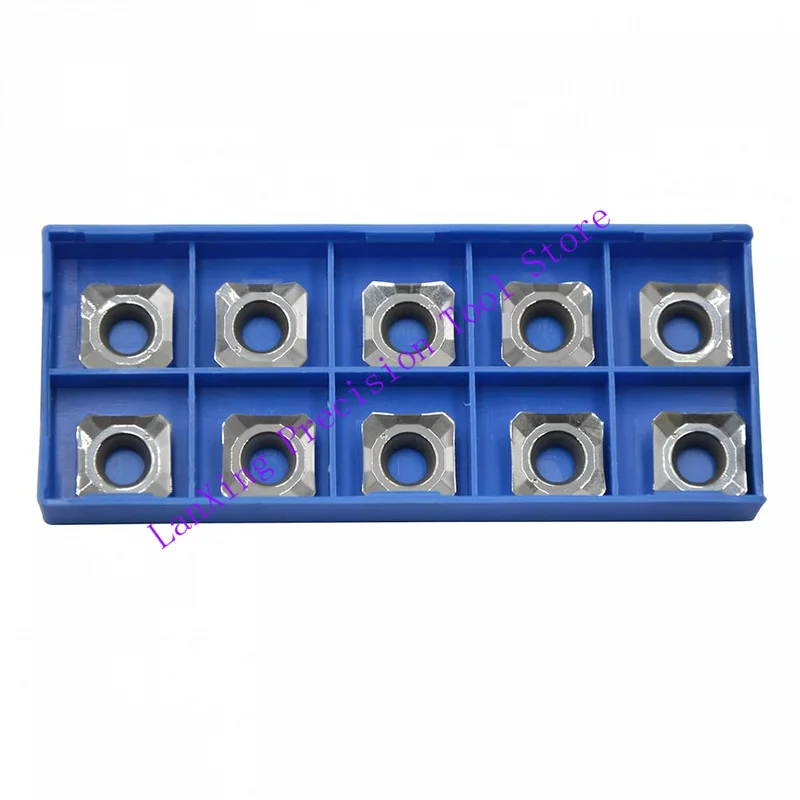Carbide Inserts 10 Pack SEHT1204AFFN X83 SEHT43AFFN X83 H01 Grade Turning Indexable Inserts Metal Cutting