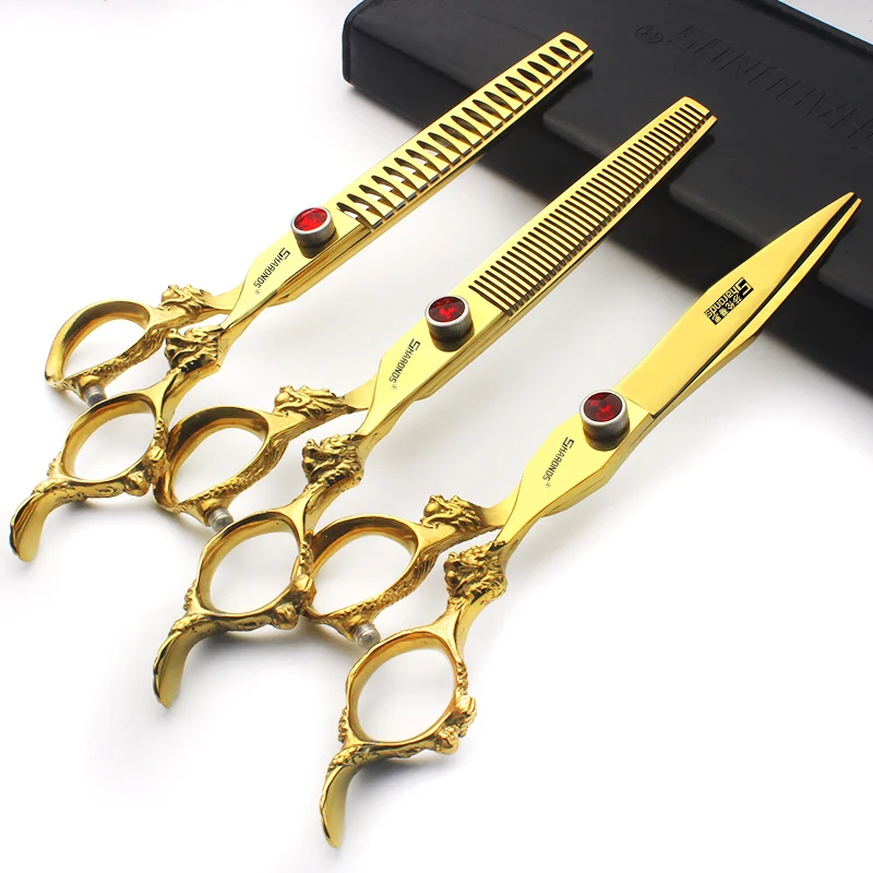 Professional hair clippers, hairstylists, specialized hair clippers, flat teeth clippers, thin and seamless cutting sets