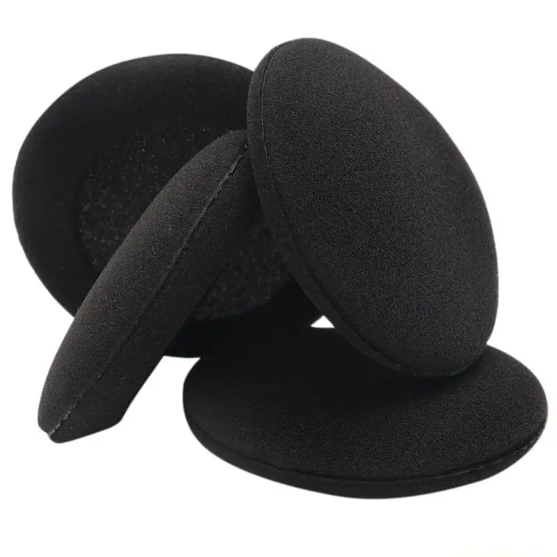 

F62C 6pcs Elastic Ear Pads Covers for 60mm Diameter Headphone Cushion Earmuffs