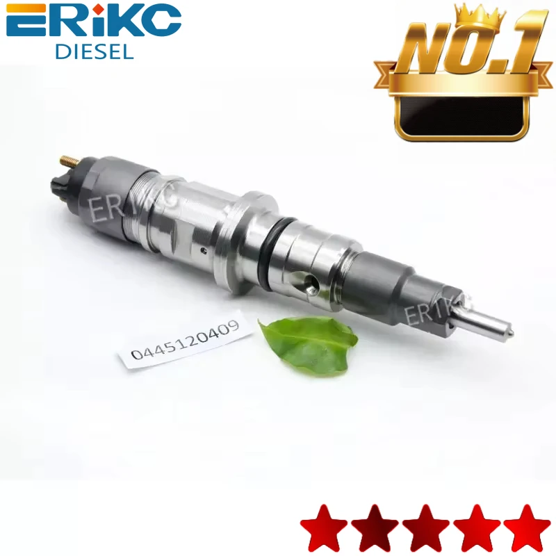 

ERIKC Auto Car Parts 0445120409 Inyector Common Rail 0445 120 409 Original Diesel Fuel Injector 0 445 120 409 for Series