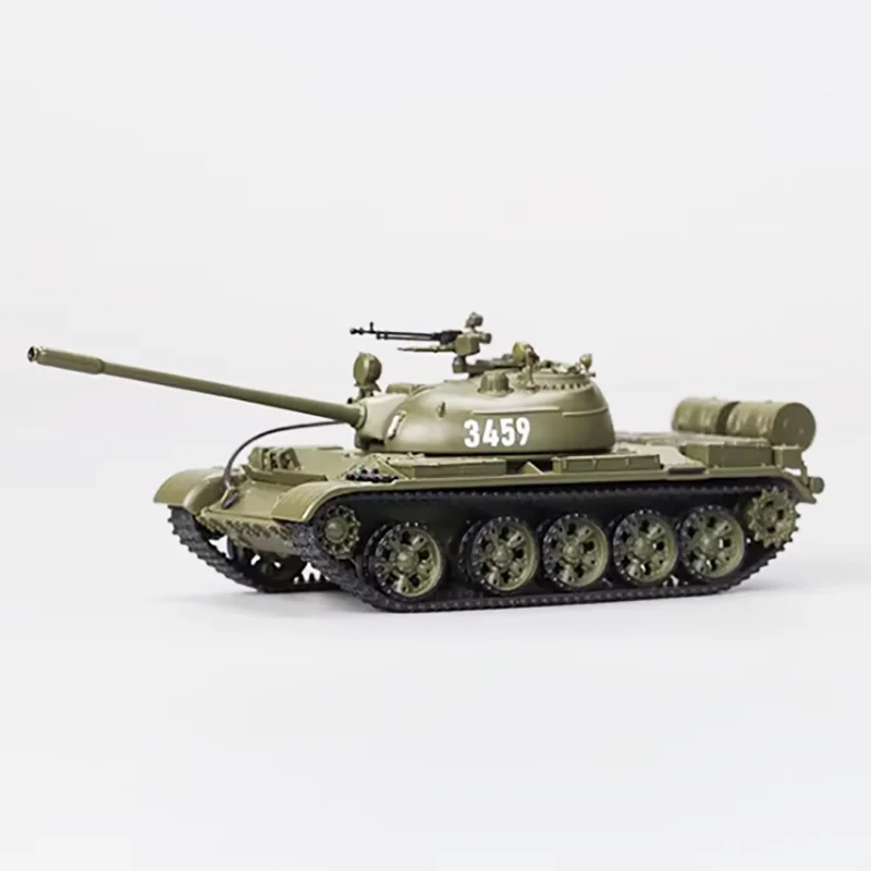

Масштабная модель танка T55 из сплава 1:64, имитация бронетехники, коллекционная статическая модель для демонстрации