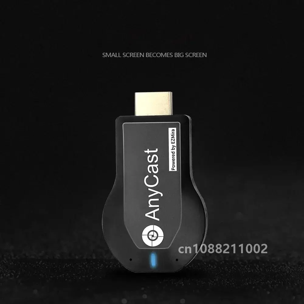 Nuevo TV Box Stick Wifi receptor de pantalla chromecast Anycast DLNA Airplay pantalla de espejo HD-MI compatible con Android IOS PC inalámbrico