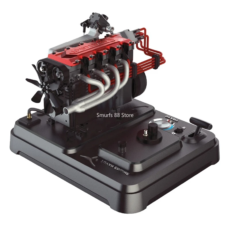 TOYAN L400 Modello di motore in metallo in linea 4 cilindri Modello di motore 14CC Mini motore a combustione interna Giocattoli FS-L400BGD-XP