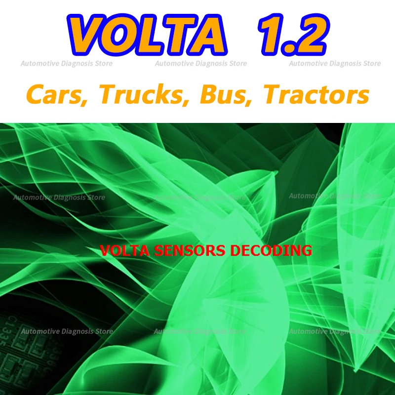 Car Repair software Diagnostic Tools VOLTA SENSOR DECODING V1.2 for Car Truck Bus Tractor Gift Brake Fluid Tester