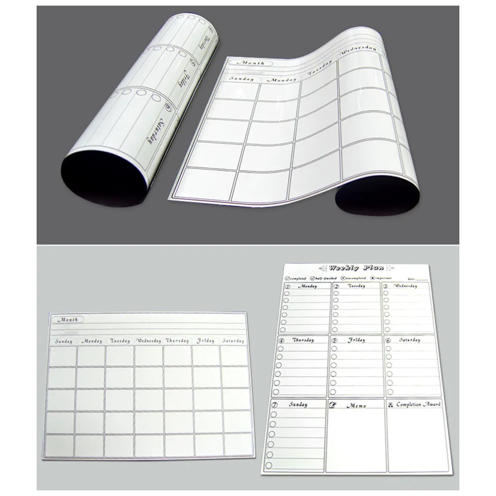 

Магнитные наклейки-календари на холодильник: ежемесячный планировщик, креативные этикетки-запоминашки, отрывные индексные разделители, размер 30x42 см