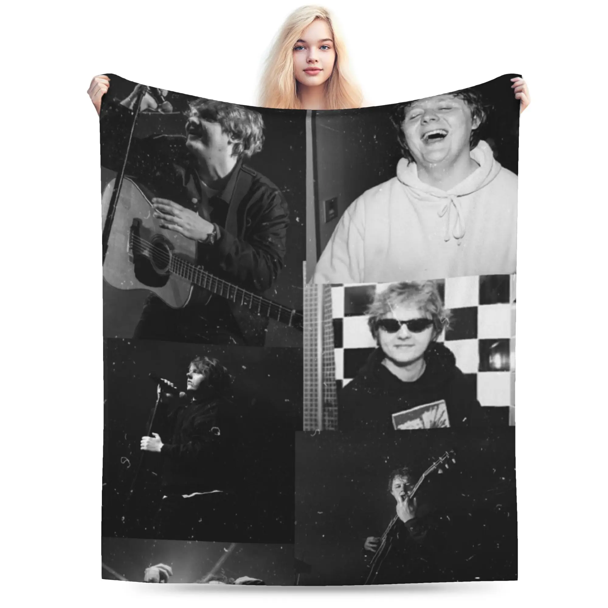 Lewis Capaldi Tour 2026 Blanket Warm Cozy Fluffy  Throw Blankets for Bed 50x60 Inch Multiple Sizes Bedspread