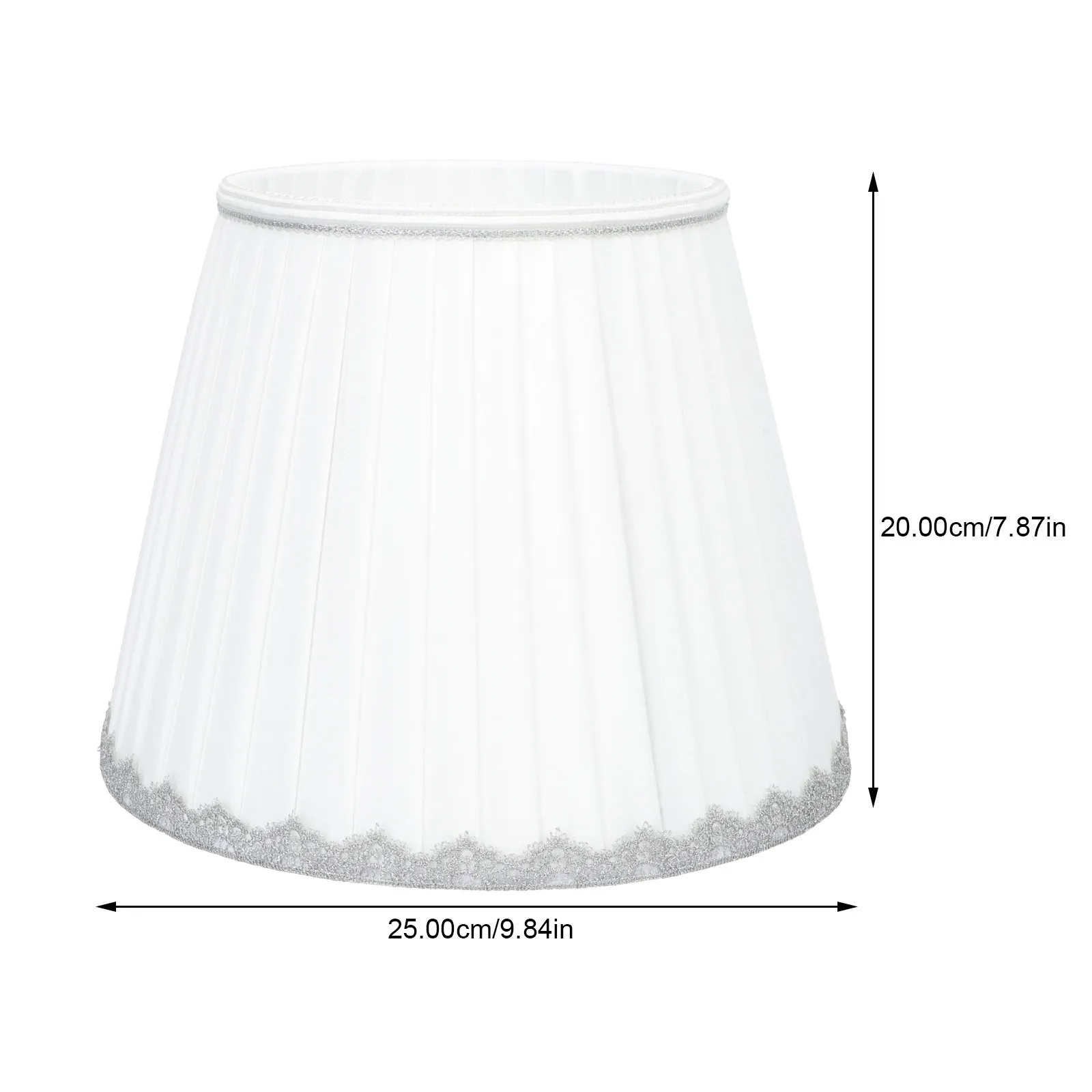 Lamp Shade E27 Socket Retro Vintage Lace Cloth Table Wall Desk Lamp Shade Indoor Light Cover Replacement Lampshade for Floor
