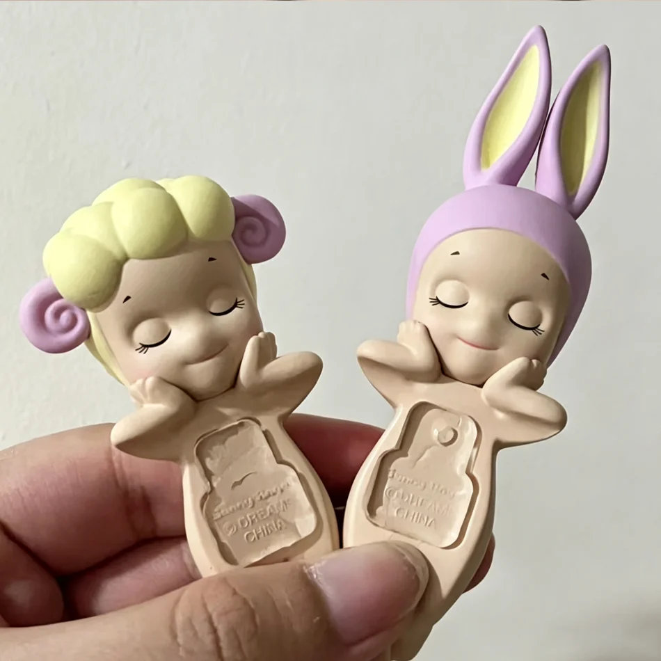 Lying Angel Sleep Series Blind Box im erhöhten Fußstil, trendige Spielzeugfigur, Handyhalter, Zimmer- und Auto-Ornament – Detail 12
