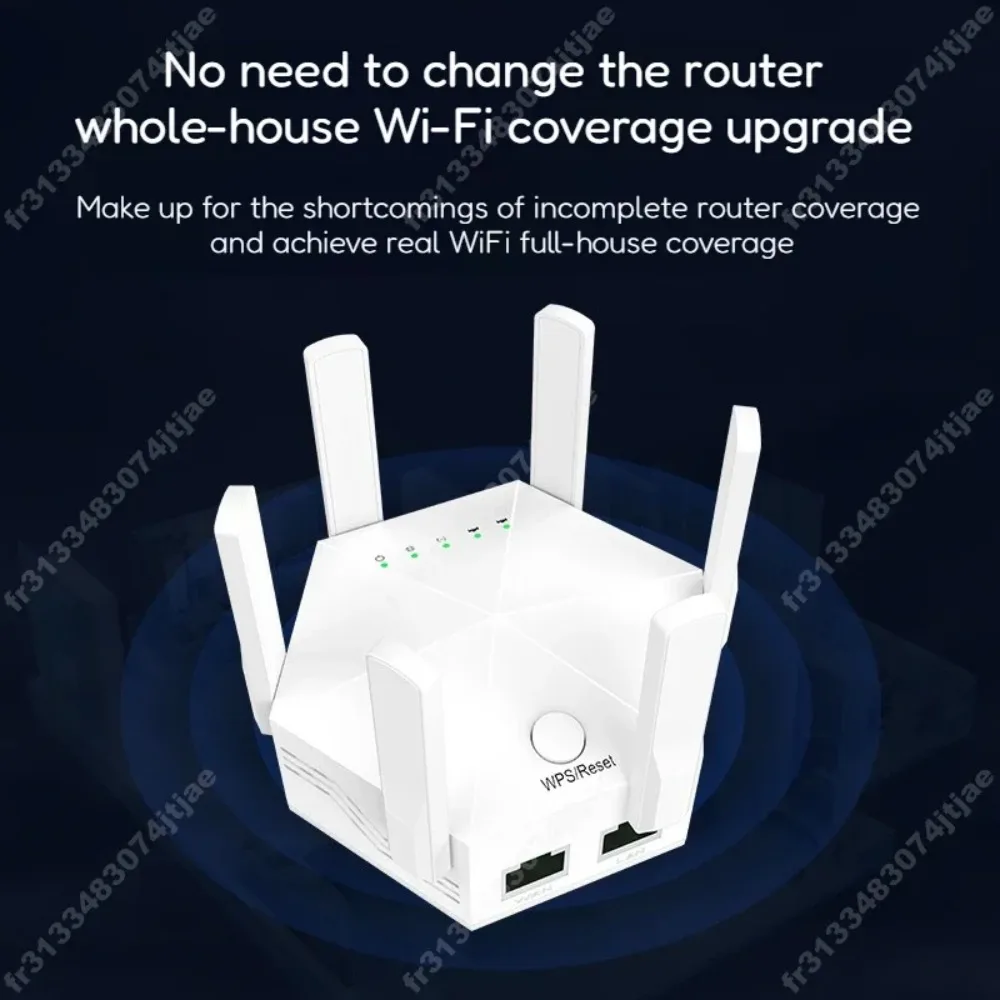 1200Mbps واي فاي مكرر واي فاي مكبر للصوت إشارة موسع واي فاي شبكة واي فاي الداعم 2.4G 5Ghz طويلة المدى اللاسلكية واي فاي مكرر