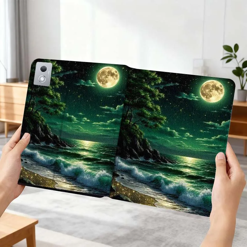 

Alpine Mountain House Meadow Gift For Vivo Pad SE 11 5 3 2 Pro 12.3 13 12.1 11.5 Air IQOOPad Foldable Tablet Case