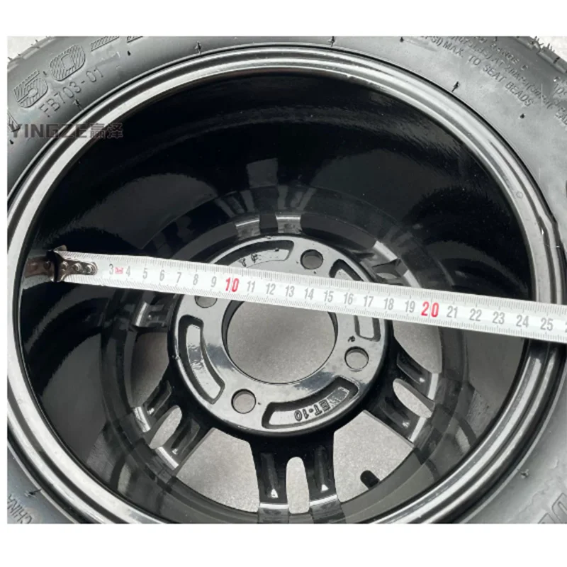 205/50-10 inch tires with aluminum wheels suitable for four-wheel beach bikes, go karts, sightseeing carts, patrol carts, golf c - view 6
