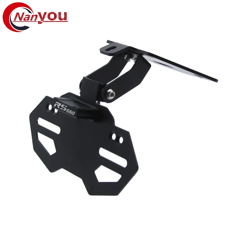 For Aprilia RS660 RS 660 2020- 2021License Plate Holder LED Light Motorcycle Rear Tail Tidy Fender Eliminator Accessories RS660