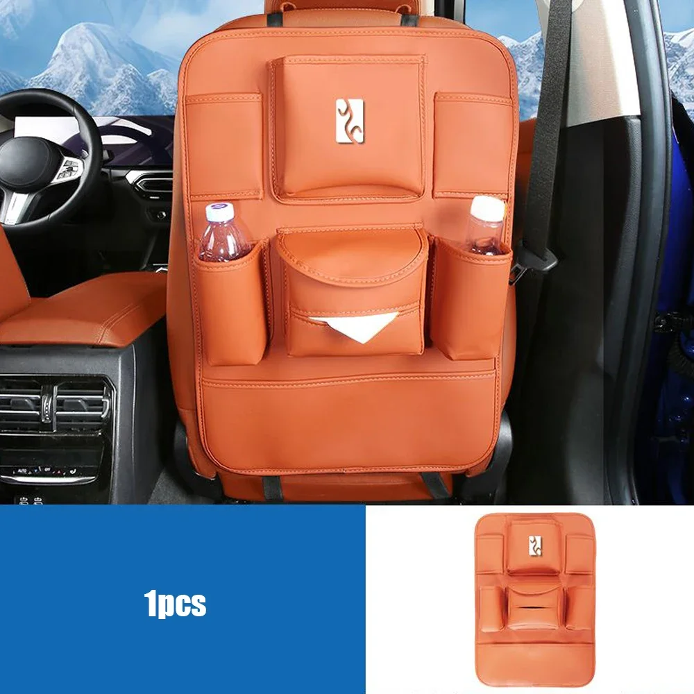 الجلود ل BYD يانغوانغ U8 U9 2025 مقعد وحدة التحكم المركزية للسيارة وضع العناصر تخزين الورق مقسم حقيبة تخزين حقيبة الكسوة